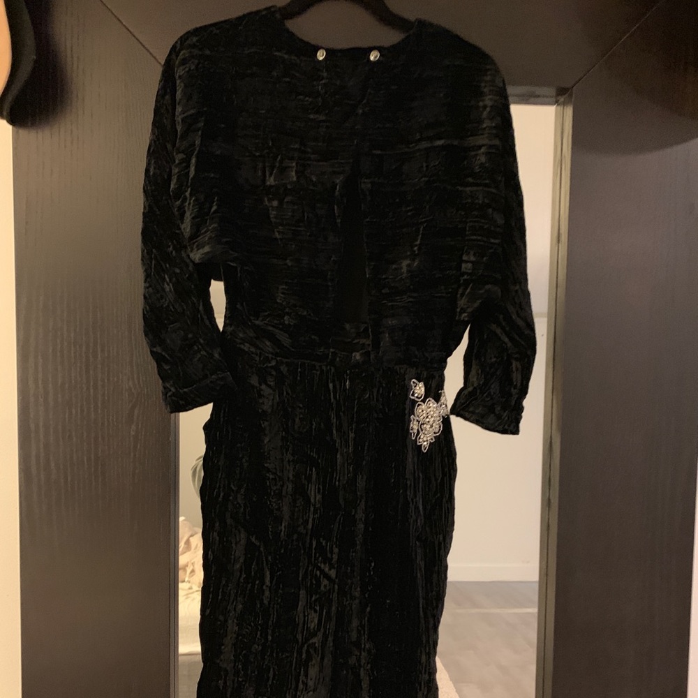& Other Stories - Velvet Dress